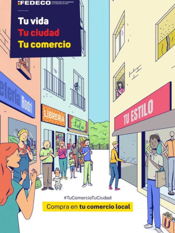 Tu vida, tu ciudad, tu comercio. Compra en tu comercio local. #TuComercioTuCiudad