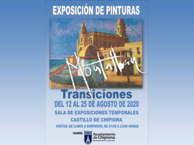 Montalbán vuelve al Castillo desde este  miércoles 12 de agosto con su nueva propuesta pictórica, ‘Transiciones’