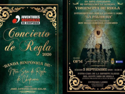 Expectación por el estreno este sábado de la marcha ‘Virgencita de Regla’ en el concierto de la Banda Nuestra Señora de Regla 