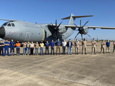El pasado día 31 de agosto, la Maestranza Aérea de Sevilla finalizó la primera revisión ejecutada sobre un avión A400M del Ejército del Aire. 