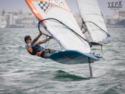 El Club Náutico, podio en el Campeonato de España de la clase iQFoil