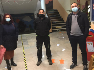 El pasado viernes se realizó la desinsectación y desratización de los centros educativos para la vuelta al cole en Chipiona tras la Navidad  