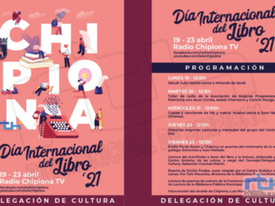 El libro y la lectura protagonistas desde hoy y durante toda la semana en Radio Chipiona con motivo de la jornada internacional 