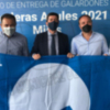 Lucas Díaz asiste al acto oficial de entrega de las Banderas Azules que ondearán en la costa chipionera