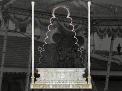 Así será el nuevo paso de la Virgen del Rocío de Almonte (Huelva)