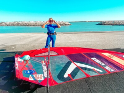 Pilar Lamadrid, anfitriona de los iQFoil International Games Andalucía