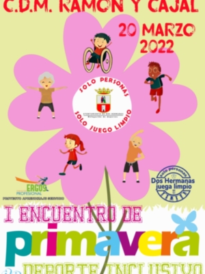 Primer encuentro de primavera de deporte inclusivo de Dos Hermanas