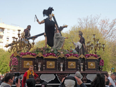 La Barriada sevillana  de los Príncipe, celebró su procesión anual