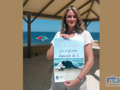María Naval presenta una jornada de voluntariado el 13 de julio para la recogida de basura en las playas de Chipiona 
