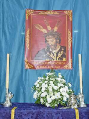 La Hermandad de Jesús de Alcalá del Río celebra el 350 Aniversario de la talla de su principal titular.