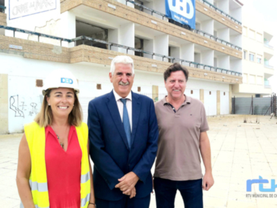 Comienzan las obras de rehabilitación y remodelación del antiguo Hotel Cruz del Mar 