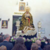 Solemne Procesión de traslado de los Titulares de la Hermandad de la Soledad de Alcalá del Río a la Parroquia de la localidad.