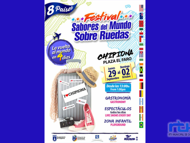 La plaza del Faro acoge desde hoy el Festival ‘Sabores del Mundo Sobre Ruedas’dentro de la Semana del Turismo 