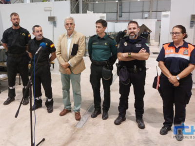 La UME realiza hoy y mañana en Chipiona maniobras relacionadas con inundaciones