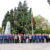 Izado Solemne de Bandera en la Agrupación del ACAR de Tablada de Sevilla en reconocimiento a la Dirección Regional Sur de Enaire