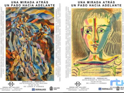 Pinturas de Montalbán y Ceballos coinciden con obras de Picasso y otros autores en una exposición que comienza mañana en Guipúzcoa
