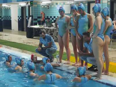 El Club Waterpolo Dos Hermanas PQS se adelanta en las semifinales de las ligas andaluzas
