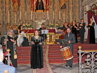 Concierto benéfico en el Real Monasterio de San Leandro de Sevilla.