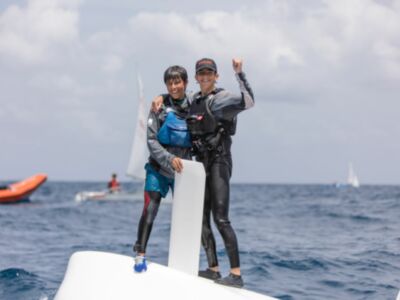 Título sevillano en el Campeonato de España de vela en la clase 420
