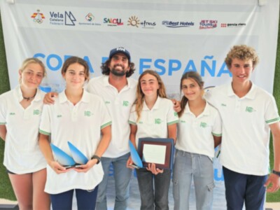 Éxito sevillano en la Copa de España de las clases Techno e iQFoil