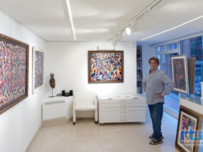 Ayer se inauguraba en el País Vasco una exposición en homenaje al artista chipionero Diego Montalbán