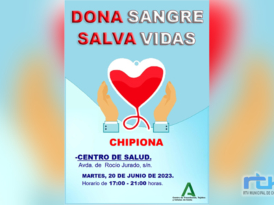 Mañana martes habrá una nueva oportunidad en Chipiona para dar vida donando sangre