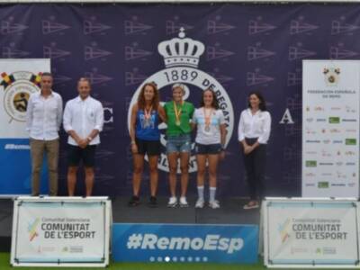 Cinco medallas para el remo sevillano en el Campeonato de España de remo de mar