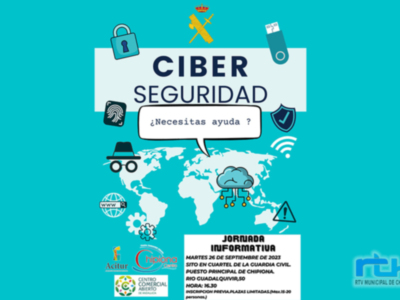 ACITUR y Centro Comercial Abierto organizan una jornada informativa sobre ciberseguridad dirigida al comercio local que impartirá la Guardia Civil 