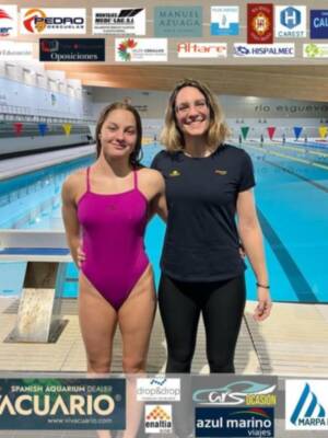 El Club Natación Sincro Sevilla, de concentración con la selección española