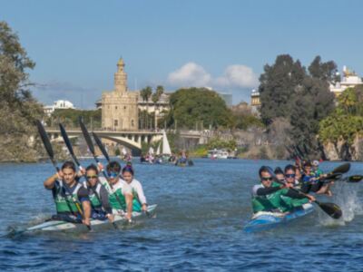 El Trofeo interclubes de Sevilla de piragüismo, de nuevo para el Náutico