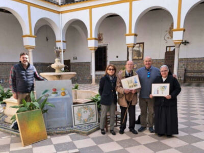   Comienzan a llegar al Convento de San Leandro las más de 300 obras que se exhibirán y pondrán a la venta en “De Corazón”