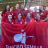 Recital del Club Natación Sincro Sevilla en los Campeonatos de España