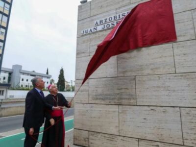 Inauguración calle “arzobispo juan José Asenjo Pelegrina en Sevilla