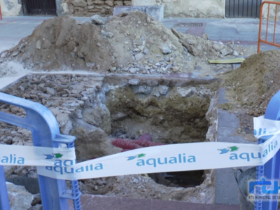 Comienzan los trabajos para el arreglo de los daños ocasionados en Cruz del Mar con motivo de los últimos temporales