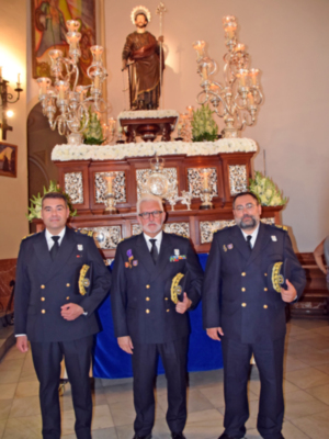 Procesión de la Bendita Imagen de San José Obrero en Sevilla 