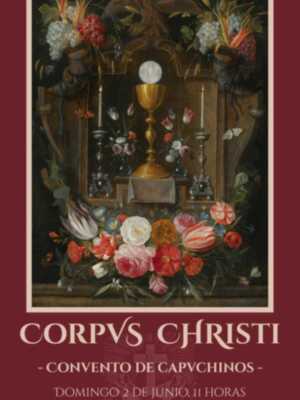 2 de Junio a las 11 de la mañana en la Divina Pastora de Capuchinos.