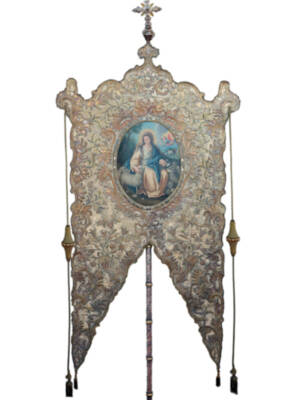 "El Simpecado Blanco de la Divina Pastora de Cantillana: Historia y Devoción Confirmada"