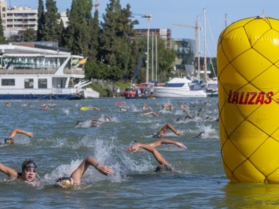 Nuevo éxito de la Travesía del Guadalquivir Club Náutico Sevilla Brazadas Solidarias