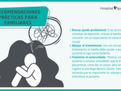  "La depresión no es simplemente una fase de tristeza, sino una enfermedad que requiere un diagnóstico profesional y un tratamiento adecuado"