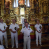La Hermandad de Mareantes del Sur, con sede en Puerto Gelves, celebró su acto de homenaje a la Virgen del Buen Aire,