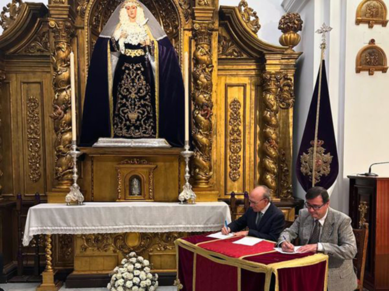 La fe y la cultura unen a Sevilla: convenio entre Las Aguas y el Ateneo Castrense