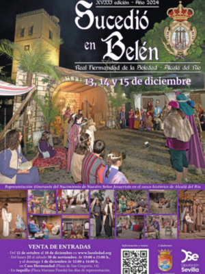 Sucedió en Belén": el Belén viviente de Alcalá del Río (Sevilla)vuelve a iluminar sus calles