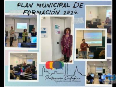 Casi un centenar de personas han participado en el Plan de Formación Municipal 2024 del área de Participación Ciudadana   