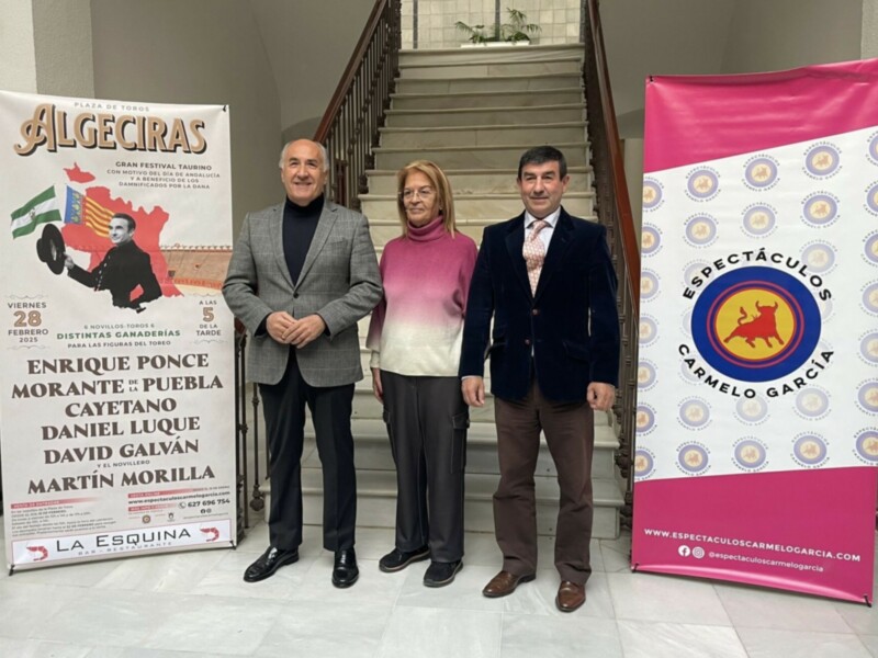 Presentado en Algeciras el Extraordinario Festival Benéfico a favor de los Damnificados de la DANA