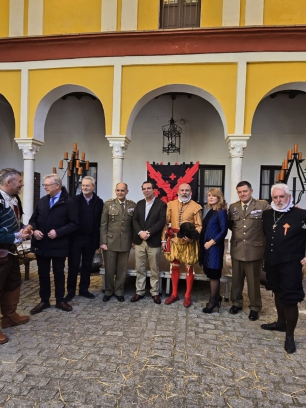 El pintor Roelas homenajeado el Día de los Tercios por María Fidalgo