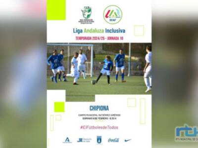 220 deportistas participarán este domingo Chipiona en la décima jornada de la Liga Andaluza Inclusiva