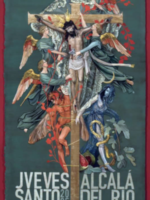 Presentado el cartel del Jueves Santo 2025 de Alcalá del Río, obra de Jesús Zurita