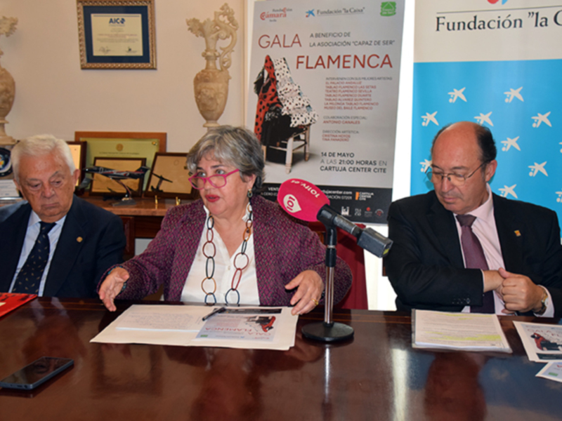 Presentación de la Gala Flamenca 2018 en la Fundación La Caixa.