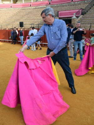  Toreros por un día, la Empresa Pagés celebra la novena edición de sus talleres en la Maestranza de Sevilla 