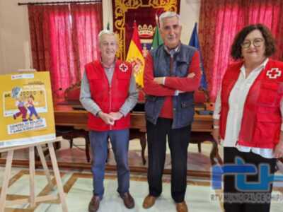 Cruz Roja de Chipiona presenta el Sorteo del Oro 2025, que recoge fondos con destino a las personas necesitadas de la población 